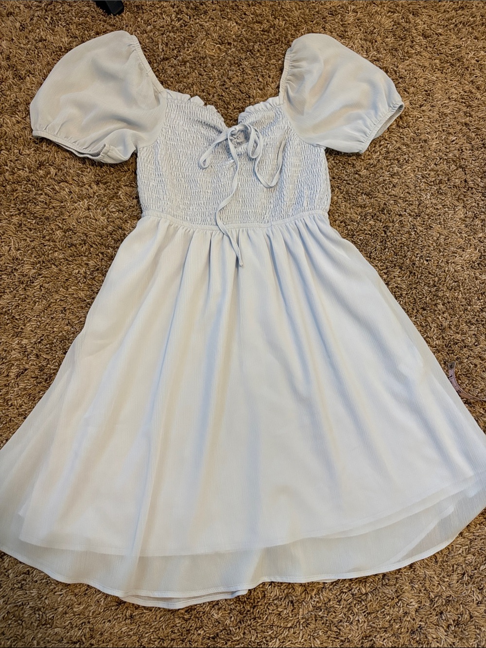 Light blue dress